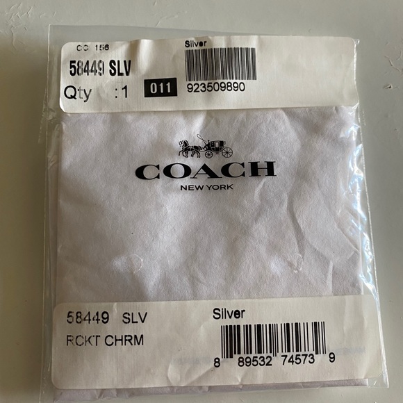 Coach NASA Rocket Space Necklace Charm Collection - Picture 7 of 7